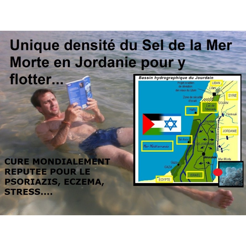 Sel de la Mer Morte Pur non enrichi