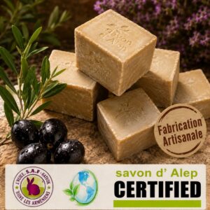 Savon d'Alep pour la peau et les cheveux