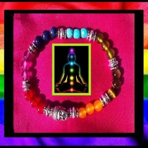 bracelet 7 chakras pur bonheur